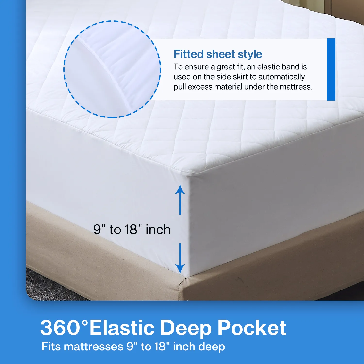 protect a bed terry