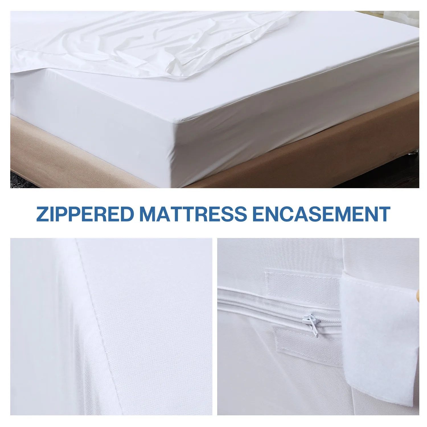 terry towelling waterproof mattress protector king size